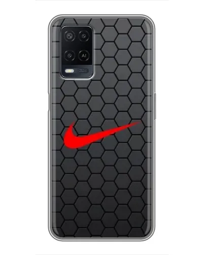 Чохол для OPPO A54 з картинкою «Nike — карбонова сітка» Чохол для OPPO A54 з картинкою «Nike — карбонова сітка»