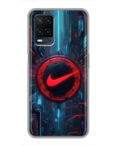 Чохол для OPPO A54 з картинкою «Техногенний стиль Nike» Чохол для OPPO A54 з картинкою «Техногенний стиль Nike»