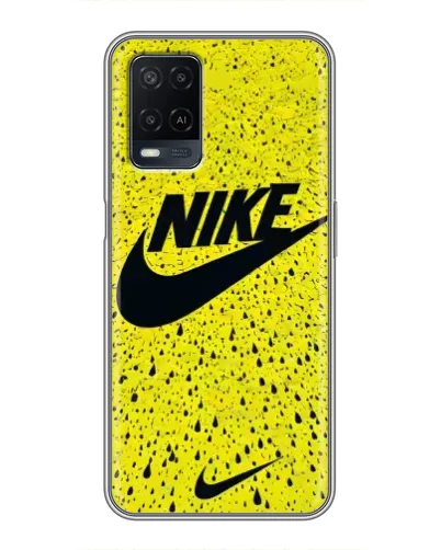 Чохол для OPPO A54 з картинкою «Жовтий текстурний Nike» Чохол для OPPO A54 з картинкою «Жовтий текстурний Nike»