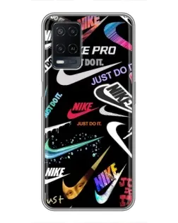 Чехол для OPPO A54 с картинкой «Nike — роскошь»