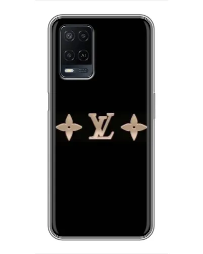 Чехол для OPPO A54 с картинкой «Louis Vuitton — минимализм»