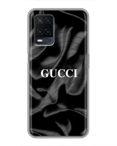 Чехол для OPPO A54 с картинкой «Gucci — шелковые волны» Чехол для OPPO A54 с картинкой «Gucci — шелковые волны»