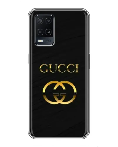 Чехол для OPPO A54 с картинкой «Золотой логотип Gucci» Чехол для OPPO A54 с картинкой «Золотой логотип Gucci»