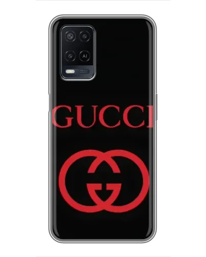 Чехол для OPPO A54 с картинкой «Gucci — красный логотип» Чехол для OPPO A54 с картинкой «Gucci — красный логотип»