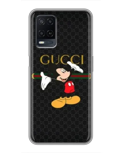 Чехол для OPPO A54 с картинкой «Микки Маус Gucci» Чехол для OPPO A54 с картинкой «Микки Маус Gucci»
