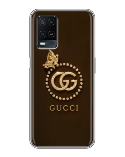 Чехол для OPPO A54 с картинкой «Gucci — золотая бабочка» Чехол для OPPO A54 с картинкой «Gucci — золотая бабочка»