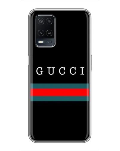 Чехол для OPPO A54 с картинкой «Gucci — красный пояс» Чехол для OPPO A54 с картинкой «Gucci — красный пояс»