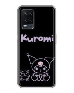 Чохол для OPPO A54 з картинкою «Kuromi — чорний мінімалізм» Чохол для OPPO A54 з картинкою «Kuromi — чорний мінімалізм»
