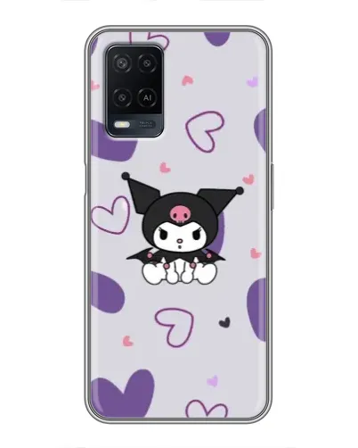 Чехол для OPPO A54 с картинкой «Kuromi и лавандовые сердца» Чехол для OPPO A54 с картинкой «Kuromi и лавандовые сердца»