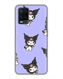 Чохол для OPPO A54 з картинкою «Паттерн з Kuromi» Чохол для OPPO A54 з картинкою «Паттерн з Kuromi»