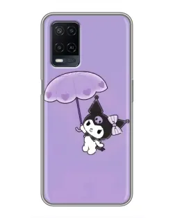 Чохол для OPPO A54 з картинкою «Kuromi з парасолькою» Чохол для OPPO A54 з картинкою «Kuromi з парасолькою»