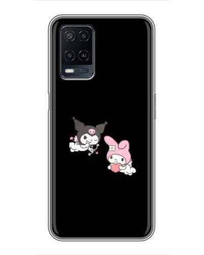 Чехол для OPPO A54 с картинкой «My Melody и Kuromi» Чехол для OPPO A54 с картинкой «My Melody и Kuromi»