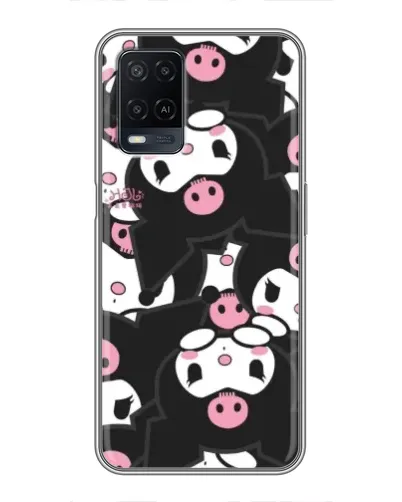 Чехол для OPPO A54 с картинкой «Паттерн голов Куроми» Чехол для OPPO A54 с картинкой «Паттерн голов Куроми»