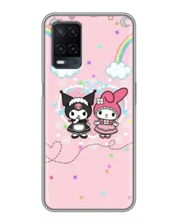 Чохол для OPPO A54 з картинкою «My Melody та Kuromi» Чохол для OPPO A54 з картинкою «My Melody та Kuromi»