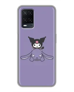 Чохол для OPPO A54 з картинкою «Kuromi на ліловому фоні» Чохол для OPPO A54 з картинкою «Kuromi на ліловому фоні»