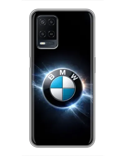 Чехол для OPPO A54 с картинкой «BMW — неоновое сияние» Чехол для OPPO A54 с картинкой «BMW — неоновое сияние»
