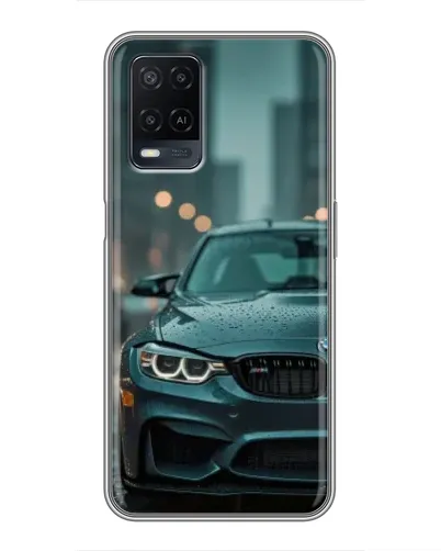 Чехол для OPPO A54 с картинкой «BMW в огнях города» Чехол для OPPO A54 с картинкой «BMW в огнях города»