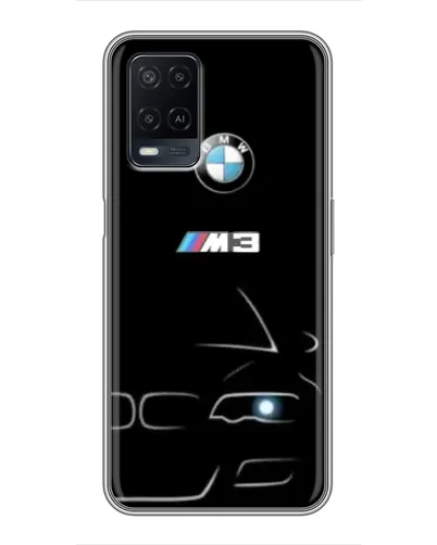 Чехол для OPPO A54 с картинкой «Минималистичный принт BMW M3» Чехол для OPPO A54 с картинкой «Минималистичный принт BMW M3»