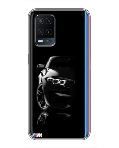 Чехол для OPPO A54 с картинкой «Силуэт BMW в темноте» Чехол для OPPO A54 с картинкой «Силуэт BMW в темноте»