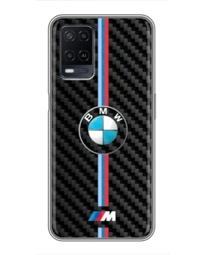 Чехол для OPPO A54 с картинкой «Эмблема BMW и карбон» Чехол для OPPO A54 с картинкой «Эмблема BMW и карбон»