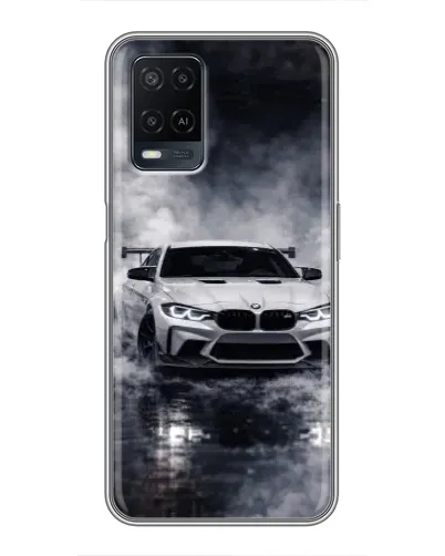 Чехол для OPPO A54 с картинкой «BMW сквозь туман» Чехол для OPPO A54 с картинкой «BMW сквозь туман»