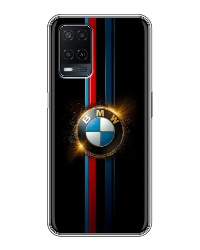 Чехол для OPPO A54 с картинкой «BMW M-Power неон» Чехол для OPPO A54 с картинкой «BMW M-Power неон»