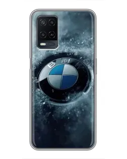 Чохол для OPPO A54 з картинкою «Логотип BMW — лід» Чохол для OPPO A54 з картинкою «Логотип BMW — лід»