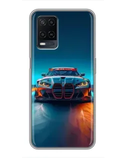 Чохол для OPPO A54 з картинкою «BMW — вогні неону» Чохол для OPPO A54 з картинкою «BMW — вогні неону»