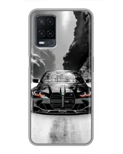 Чохол для OPPO A54 з картинкою «BMW — акварельний дрифт» Чохол для OPPO A54 з картинкою «BMW — акварельний дрифт»