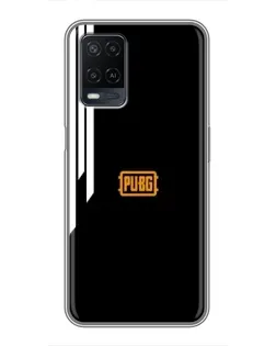 Чохол для OPPO A54 з картинкою «PUBG — вертикальні лінії»