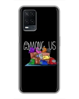 Чохол для OPPO A54 з картинкою «Логотип Among Us»