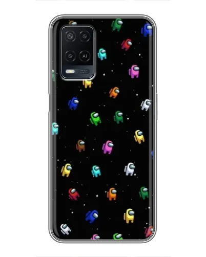 Чехол для OPPO A54 с картинкой «Экипаж Among Us» Чехол для OPPO A54 с картинкой «Экипаж Among Us»