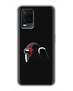 Чохол для OPPO A54 з картинкою «Among Us шолом»