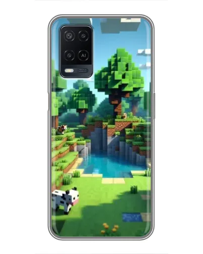 Чехол для OPPO A54 с картинкой «Minecraft летний день» Чехол для OPPO A54 с картинкой «Minecraft летний день»