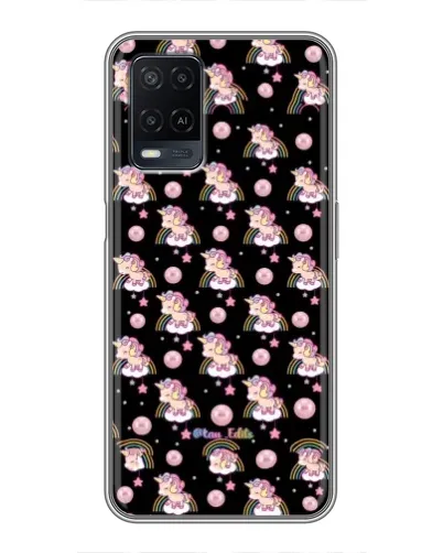 Чехол для OPPO A54 с картинкой «Magic Unicorn паттерн» Чехол для OPPO A54 с картинкой «Magic Unicorn паттерн»