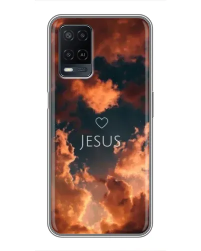 Чехол для OPPO A54 с картинкой «Сияние Имени Jesus» Чехол для OPPO A54 с картинкой «Сияние Имени Jesus»