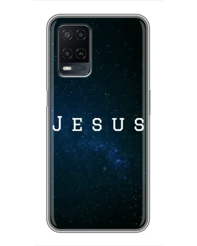 Чехол для OPPO A54 с картинкой «Звездное небо Jesus» Чехол для OPPO A54 с картинкой «Звездное небо Jesus»