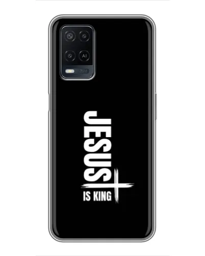 Чехол для OPPO A54 с картинкой «Вертикаль веры Jesus» Чехол для OPPO A54 с картинкой «Вертикаль веры Jesus»