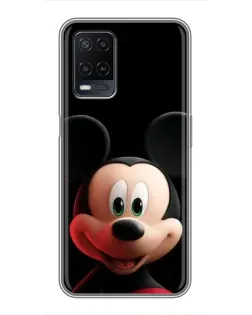 Чехол для OPPO A54 с картинкой «Улыбающийся Микки Маус»