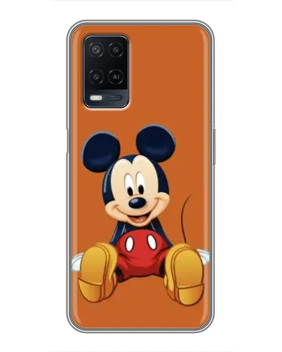 Чехол для OPPO A54 с картинкой «Микки отдыхает»