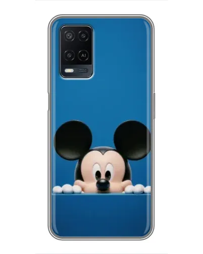 Чехол для OPPO A54 с картинкой «Микки выглядывает»
