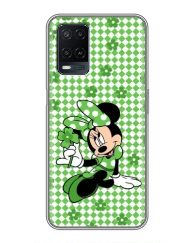 Чехол для OPPO A54 с картинкой «Mickey в клетку»