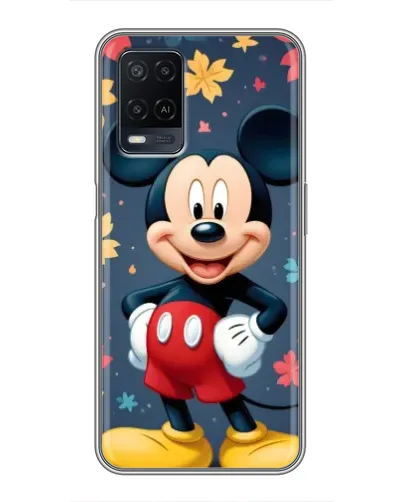 Чехол для OPPO A54 с картинкой «Осенний Mickey Mouse»