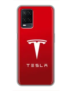 Чохол для OPPO A54 з картинкою «Tesla Red Classic» Чохол для OPPO A54 з картинкою «Tesla Red Classic»