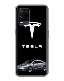 Чохол для OPPO A54 з картинкою «Tesla Model Y» Чохол для OPPO A54 з картинкою «Tesla Model Y»