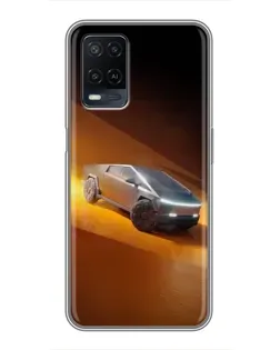 Чохол для OPPO A54 з картинкою «Cybertruck у пустелі» Чохол для OPPO A54 з картинкою «Cybertruck у пустелі»