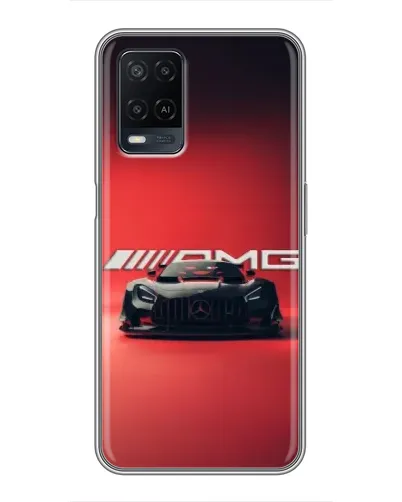 Чехол для OPPO A54 с картинкой «Mercedes AMG — красная линия» Чехол для OPPO A54 с картинкой «Mercedes AMG — красная линия»