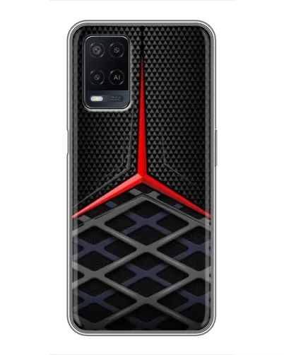 Чехол для OPPO A54 с картинкой «Mercedes Carbon Grid» Чехол для OPPO A54 с картинкой «Mercedes Carbon Grid»