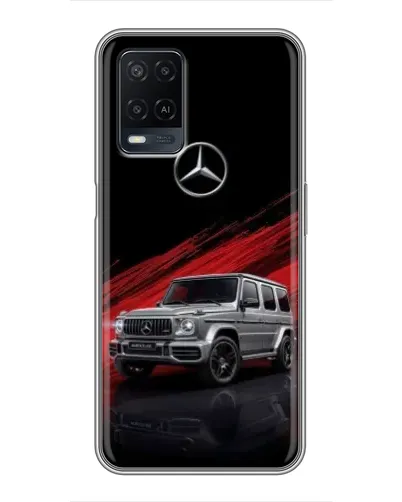Чехол для OPPO A54 с картинкой «Mercedes G-Class красный» Чехол для OPPO A54 с картинкой «Mercedes G-Class красный»