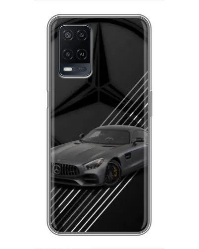 Чехол для OPPO A54 с картинкой «Mercedes AMG — графика» Чехол для OPPO A54 с картинкой «Mercedes AMG — графика»